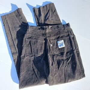 Vintage Levi's Corduroy Pants Jeans size 13 Chocolate Brown 70s 80s retro Levi